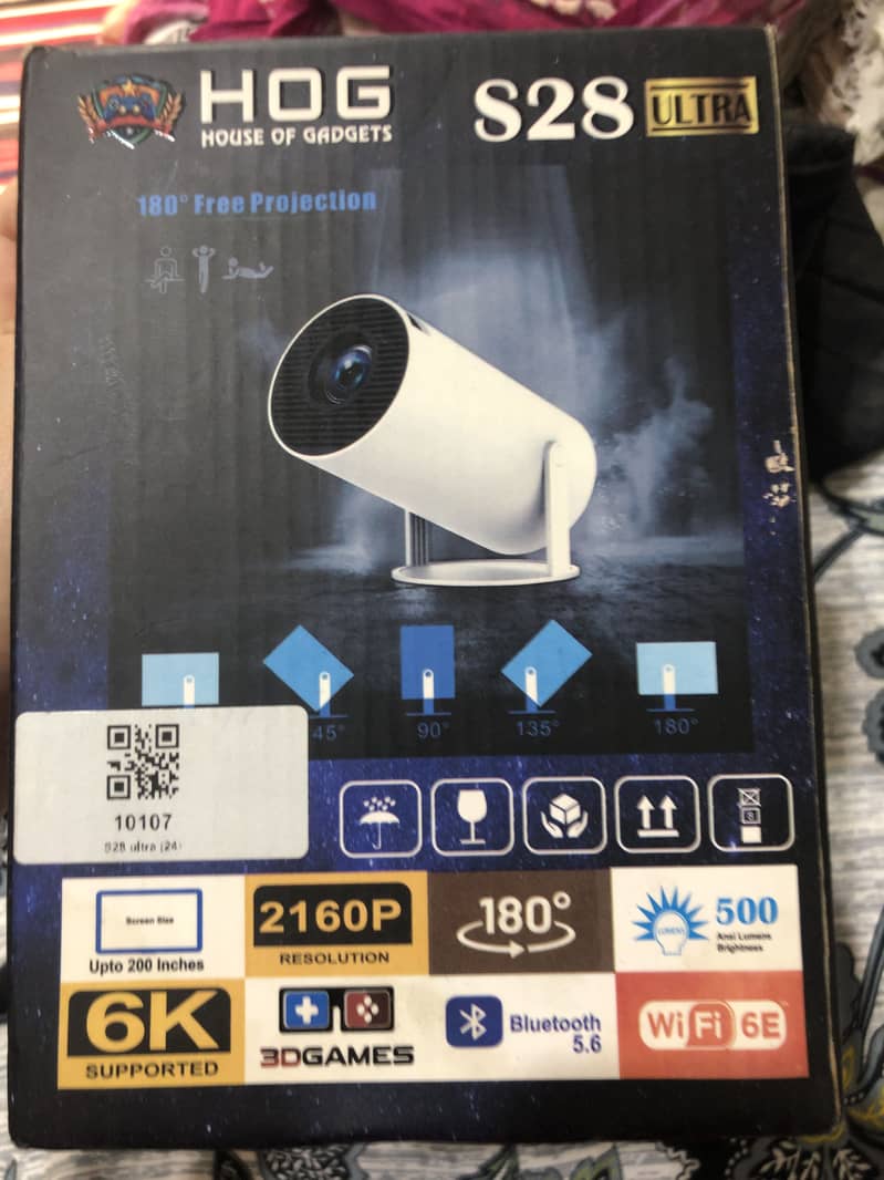 Video projector 1