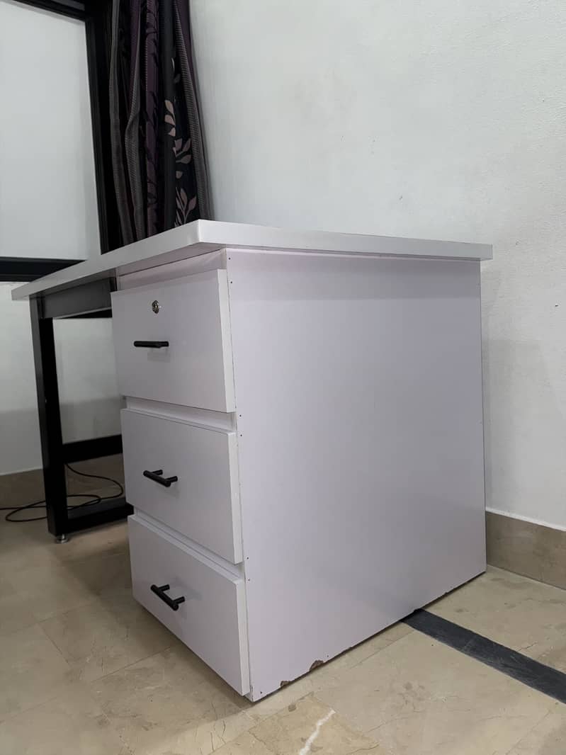 Office table / study table & chair - Almost New 2