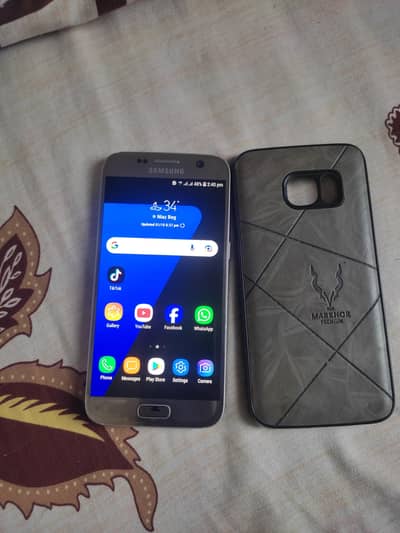 Samsung s7 duel sim official PTA 4-32 total original set