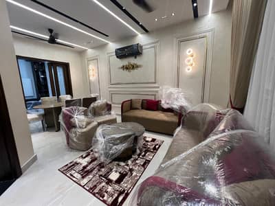 D H A Lahore 10 Marla Brand New Mazher Munir Design House Fully Furnished With 100% Original Pics Available For Rent