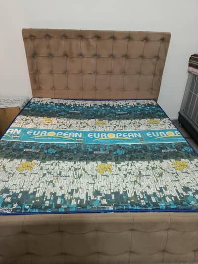 Double bed with mattress 8.5/10 condition