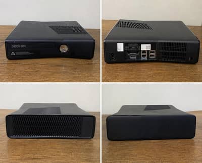 Xbox 360 Slim 250GB + 2 Controllers + 60+ Games \ Accessories 10/10