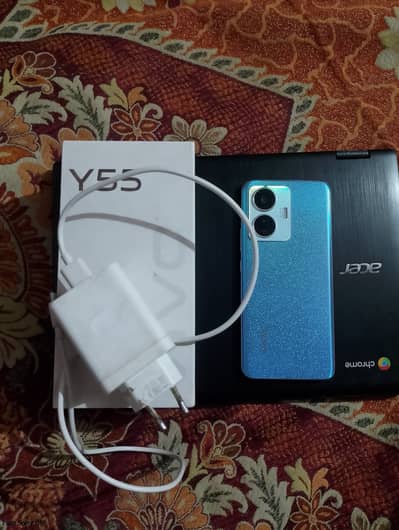 Vivo y 55 8+8 128 full box
