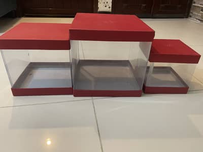 Transparent Gift Packing Box