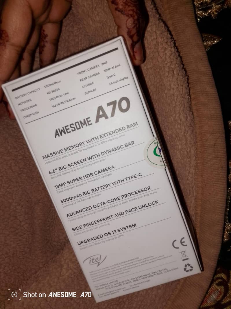 Itel A70 1