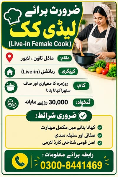 Female Cook (باورچی خاتون)