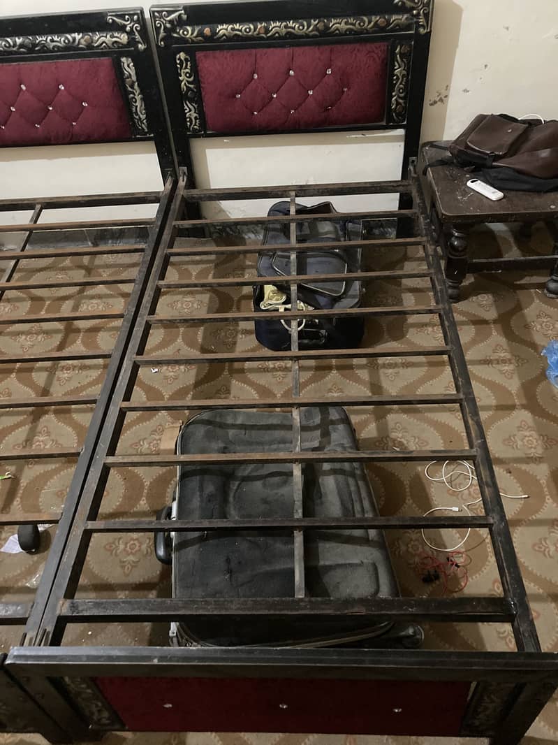 2 single king size bed 0