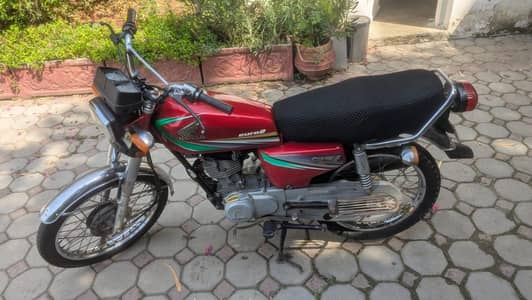 CG  HONDA 125 10 by 10 condition