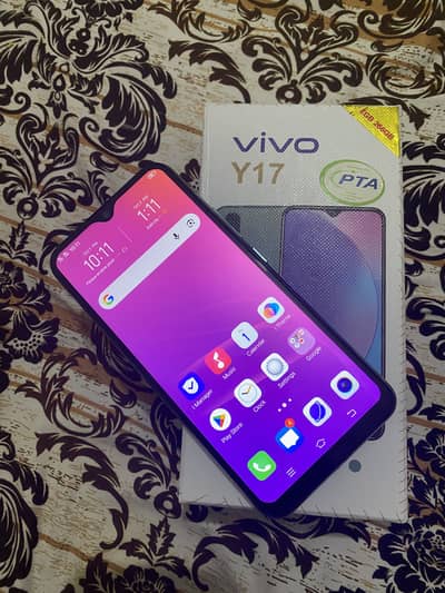 Vivo Y17 for sale 8gb ram 256gb Rom with complete box