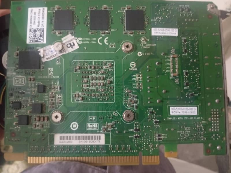 Nvidia quadro 2000 1