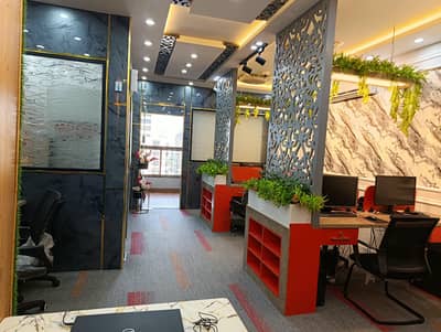810 Sq. Ft. Furnished Office for Sale in Al Hafeez Executive Tower, Gulberg Lahore