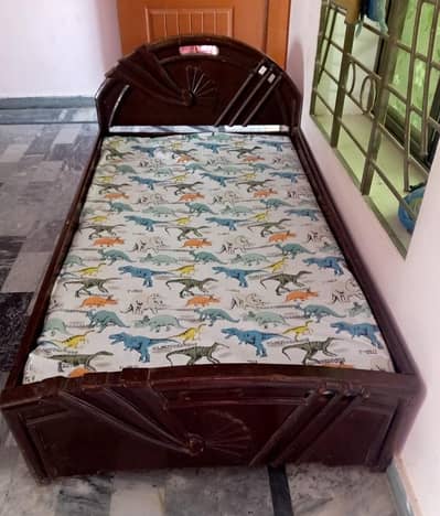 wooden baby bed for 1 to 6 years baby. 3 feet x 5 feet