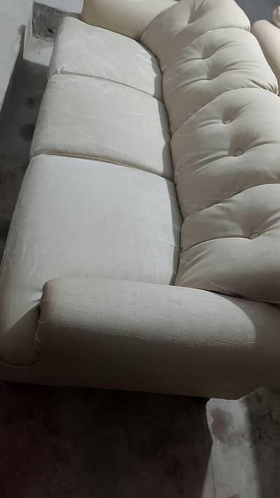 7 seater light gold color set