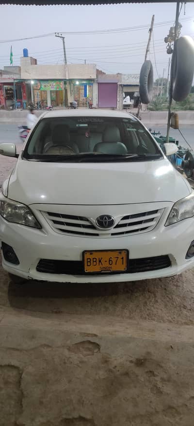 Toyota Corolla XLI 2012