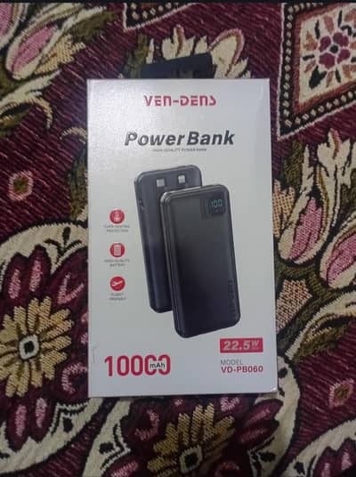 10000mah ven-dens power bank like brand new