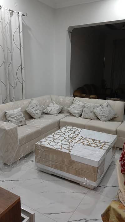 L Shape 5 Seater Premium Sofa + Extra Seat | Molty Foam | 10Y Warranty
