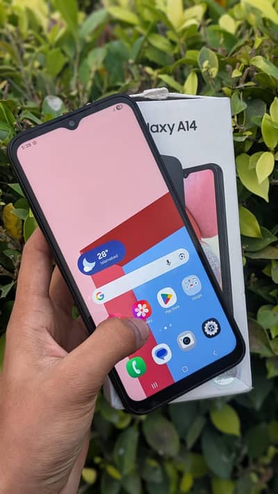 Samsung Mobile A14 4/128Gb Mobile 4G / No oppo vivo infinix tecno