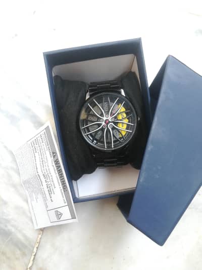 Black Men's Watch | trending | for boys | doesn't rotate