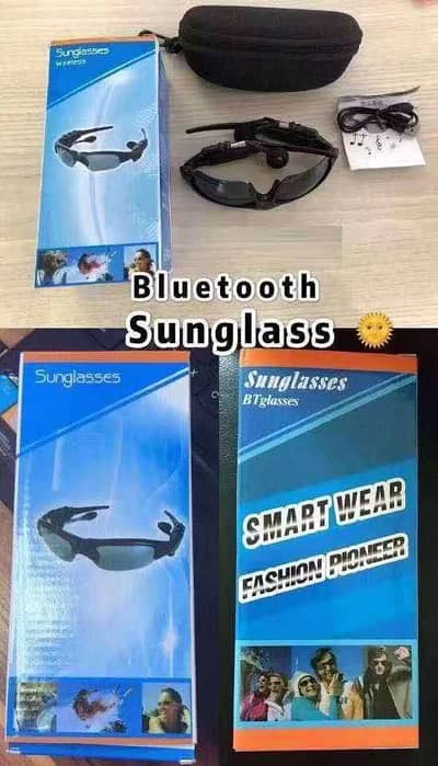 Wireless Bluetooth Sunglasses Stereo Handsfree Headset - 5.0