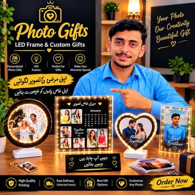 led lights photo frem