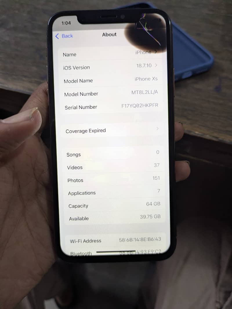 Apple iPhone XS 4