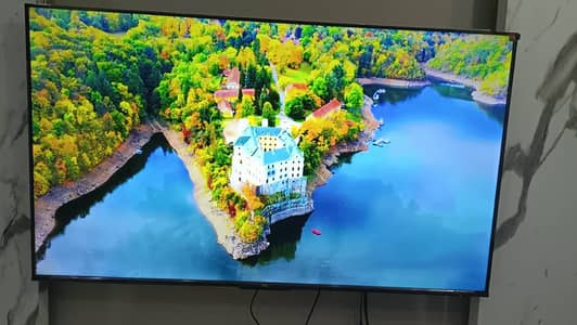 TCL 55 Inch 4K Smart Android TV/Google Voice Control  / 1.5 Month Used