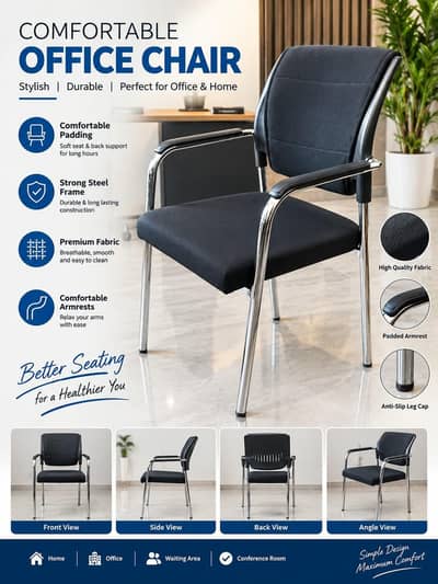 Visitor Chair | Office & Meeting Chair | Lahore