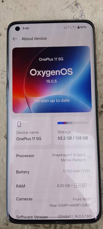 One Plus 11 5G