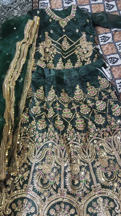 Title: 2 Beautiful Lehngas for Sale – Like New – Rs. 12,000