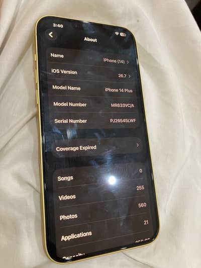 Apple iPhone 14 plus