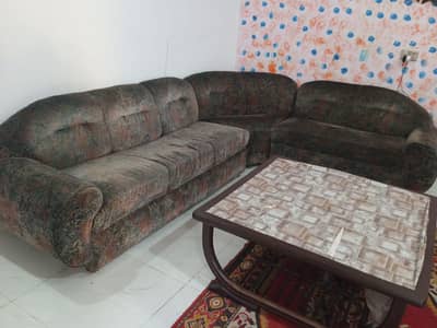 L shape 6 seater sofa for sale