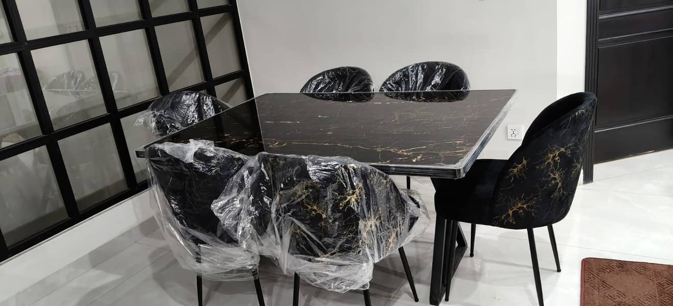 6 Chair table 2