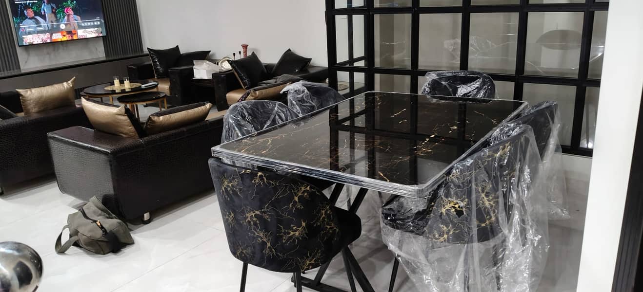 6 Chair table 3