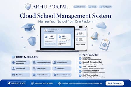 school management software _ cloud system _15000