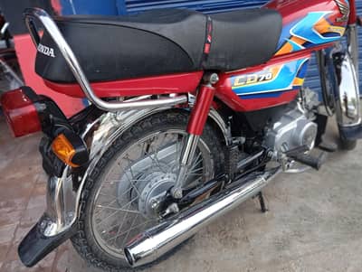 honda cd 26mdl red colour