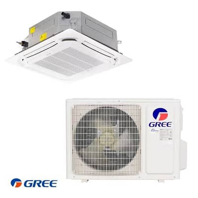 Ceiling Cassette AC, Midea, Gree, Central AC system