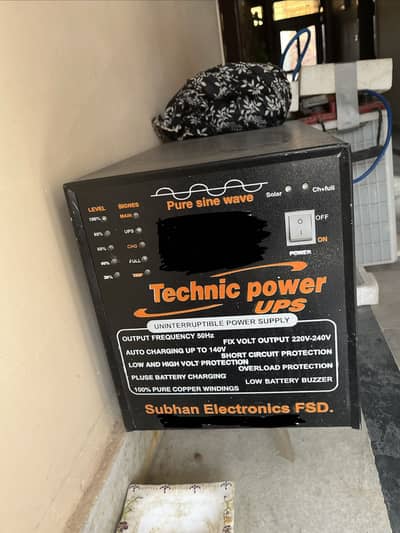 UPS in Pure copper 2000 watt