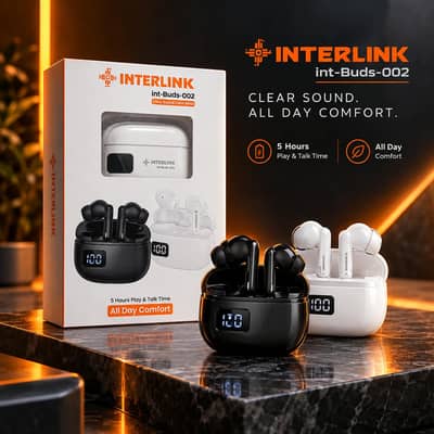 INTERLINK int-Buds-002 True Wireless Earbuds