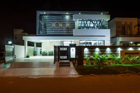 D H A Lahore 1 Kanal Brand New Mazher Munir Design House With 100% Original Pics Available For Rent