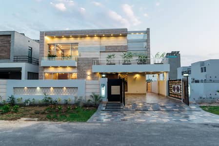 D H A Lahore 1 Kanal Brand New Mazher Munir Design House With 100% Original Pics Available For Rent