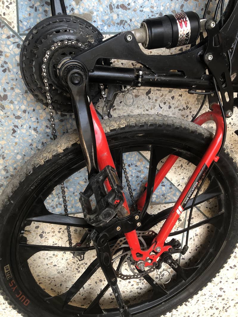 Folding mountain bicycle 2