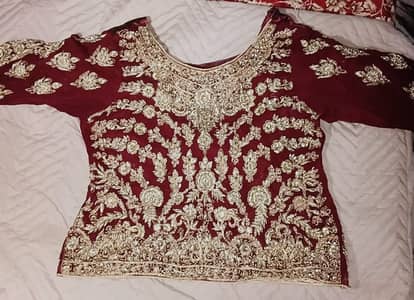 bridal dress / wedding wear dress / barat lehnga sale