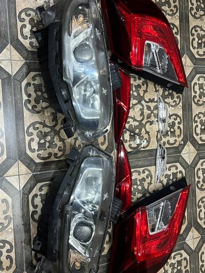 Honda civic 2016 model new shape head and back light