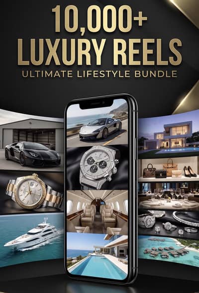 10000+ luxury reels bundle for content creation