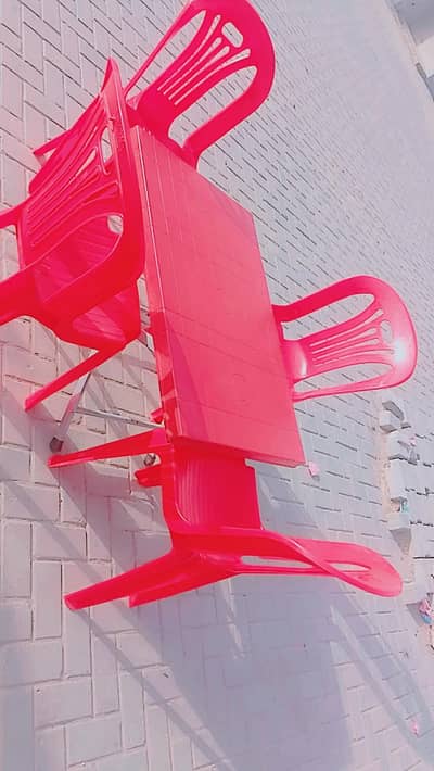 chair and table 4 set