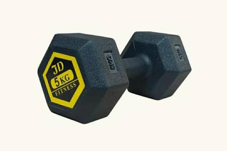 PREMIUM RUBBER DUMBBELLS