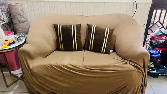 7 (3+2+1+1) seaters relaxer sofa set