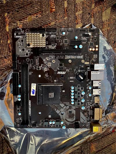 MSI B450M-A PRO MAX Motherboard | Ryzen AM4 Support | Excellent Con