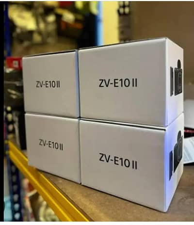 SONY ZVE10 MARK II WITH 16-50 LENS ( SEALD PACK )