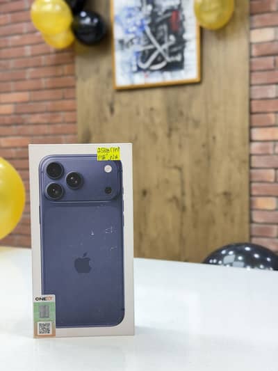 Apple iPhone 17 Pro Max 256 GB PTA APPROVED